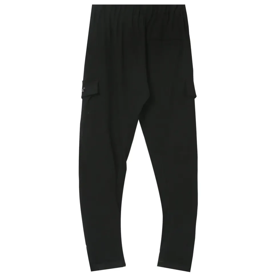 Pantalon Cargo Poches Avant Noir