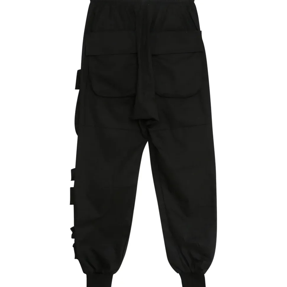 Pantalon Cargo Tactique Large Noir