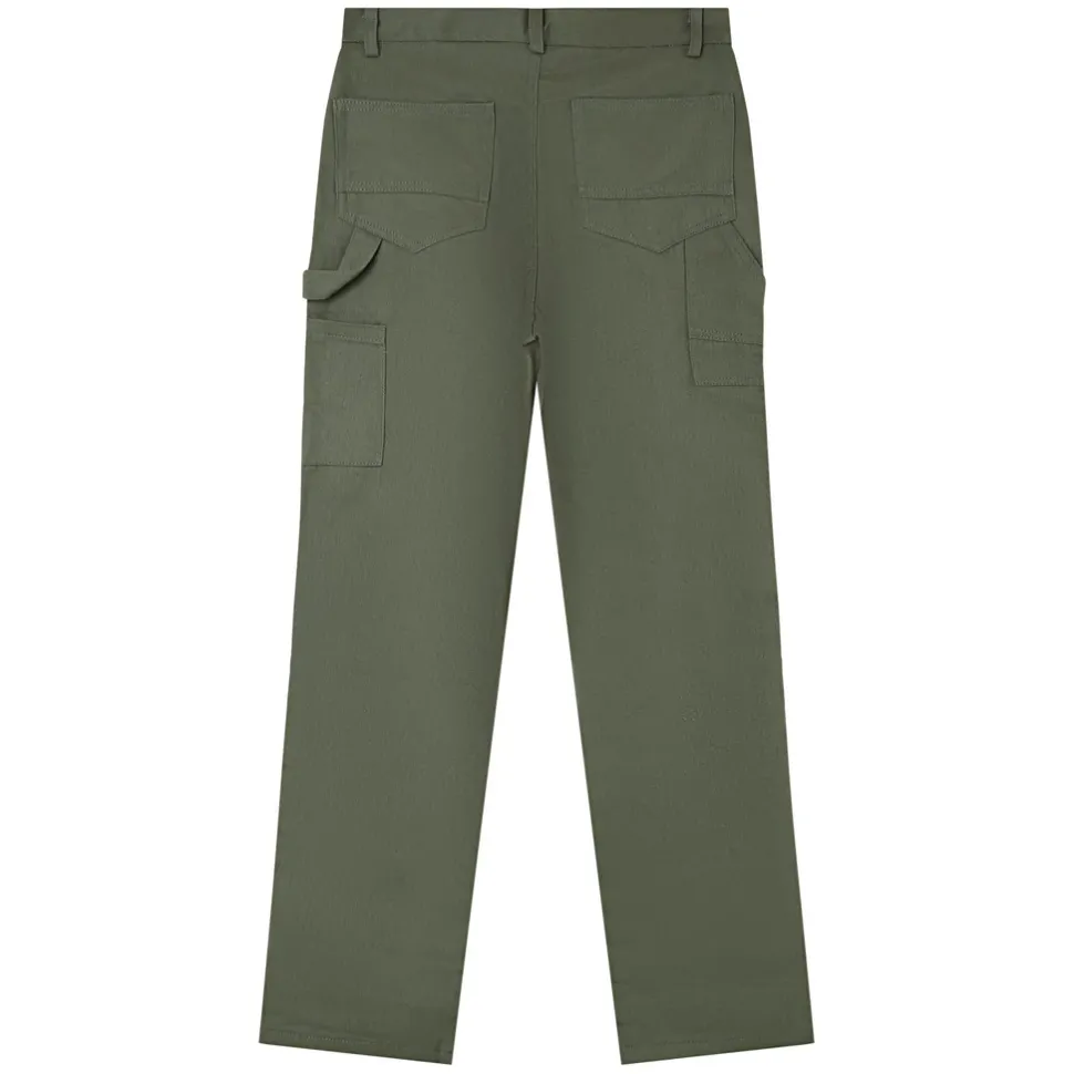 Pantalon Carpenter Poches Vert Kaki