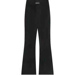 Pantalon Cordons Velours Cotele Noir