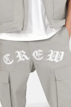 Pantalon Crew Resistant Gris Clair