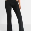 Pantalon Flare Bijoux Noir