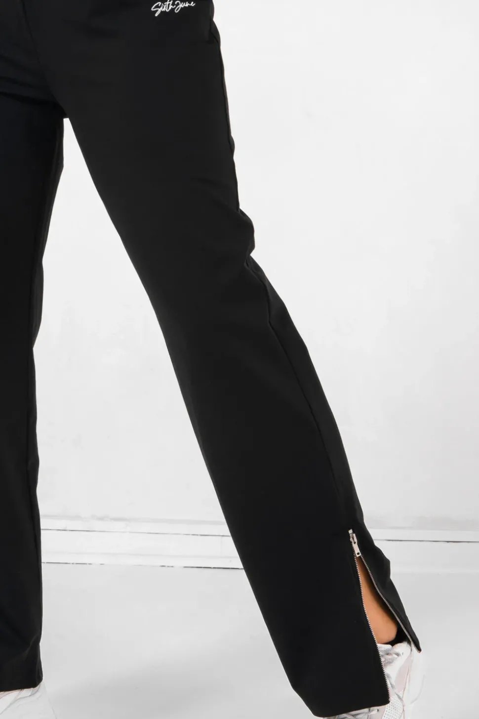 Pantalon Large Signature Noir