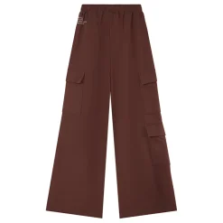 Pantalon Molletonne Loose Cargo Marron
