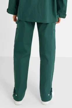 Pantalon Poches Cargo Vert Fonce