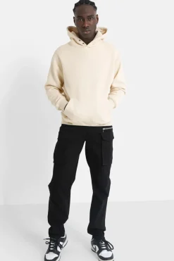 Pantalon Poches Cargo Zip Noir