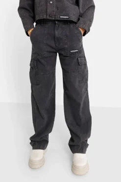 Pantalon Utilitaire Delave Noir