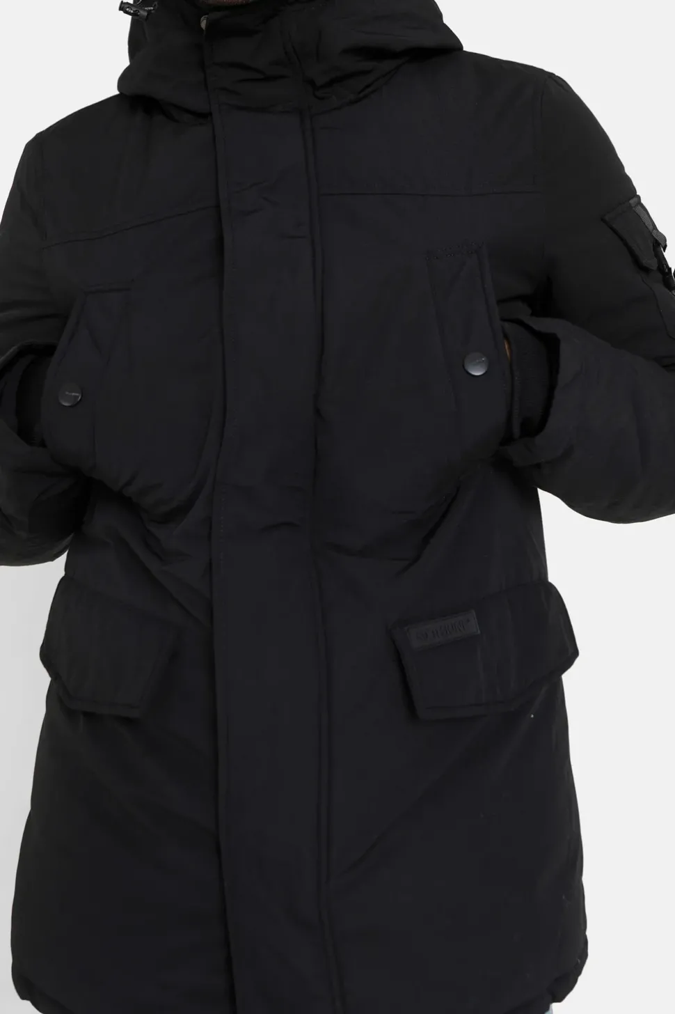 Parka Capuche Noir