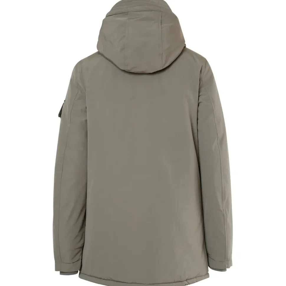 Parka Capuche Vert Kaki