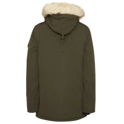 Parka Fourrure Deperlante Vert