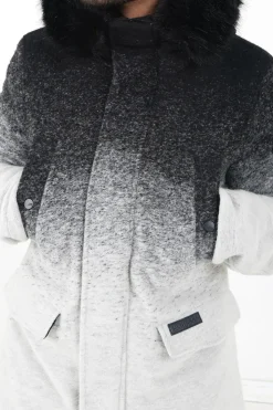 Parka Laine Tie Dye Noir