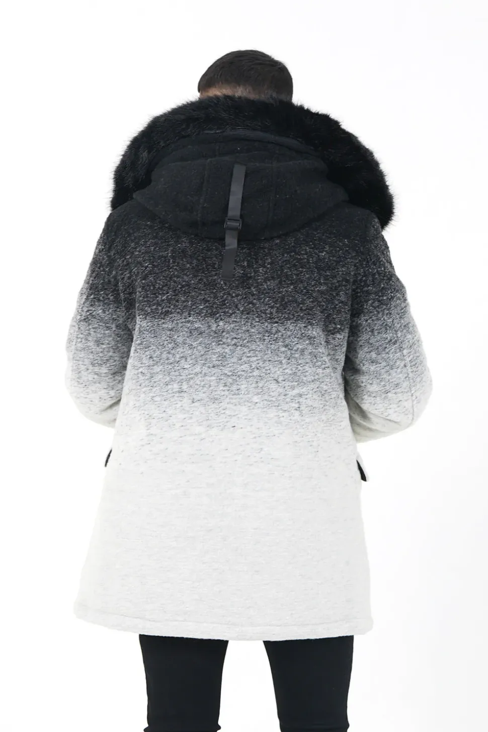 Parka Laine Tie Dye Noir