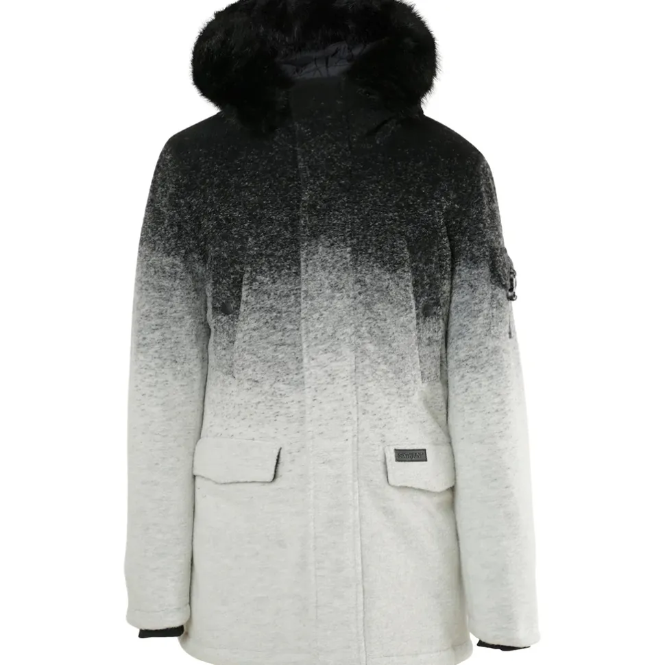 Parka Laine Tie Dye Noir