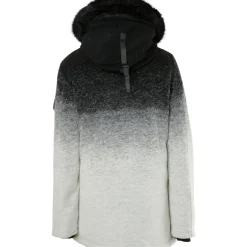 Parka Laine Tie Dye Noir