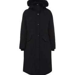 Parka Longue Interieur Polaire Noir
