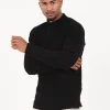 Pull Maille Cotele Col Noir
