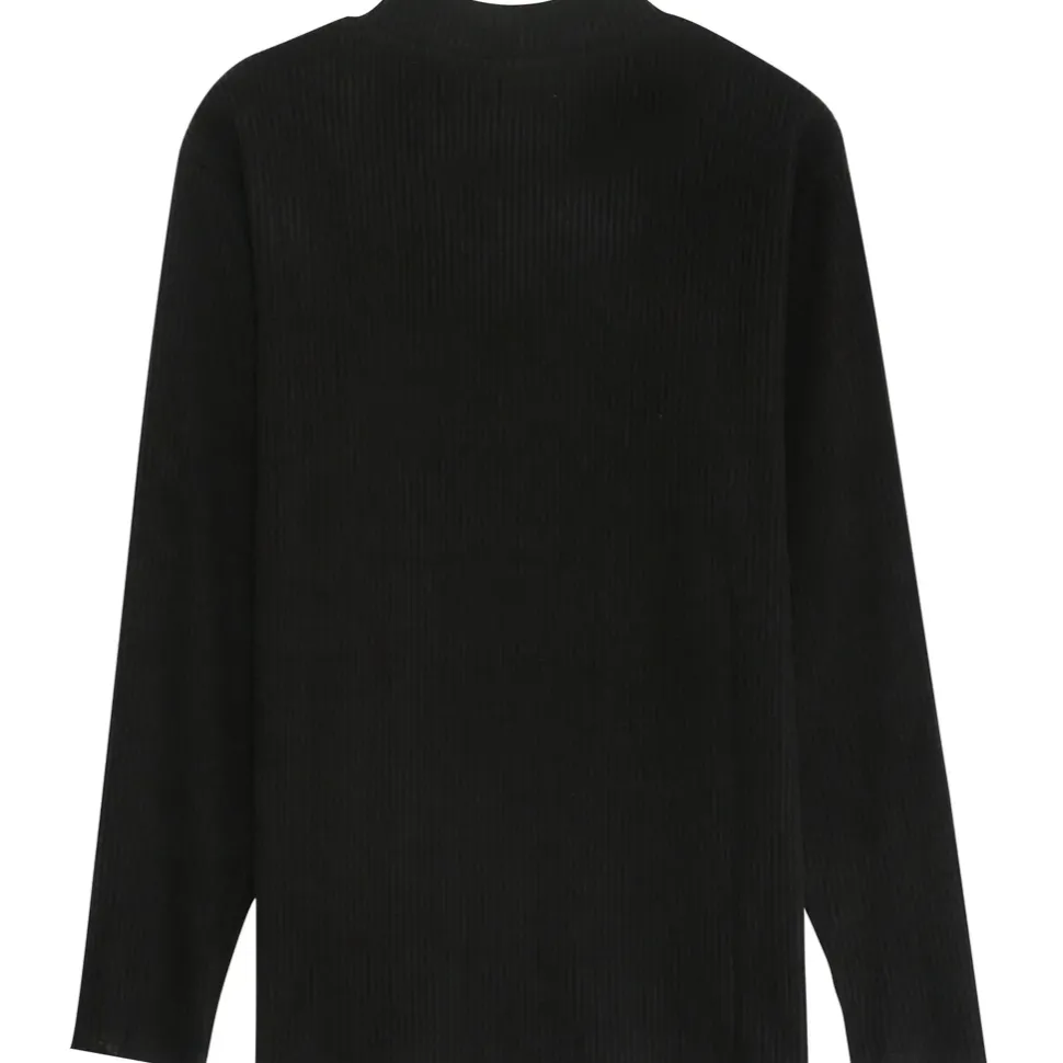 Pull Maille Cotele Col Noir