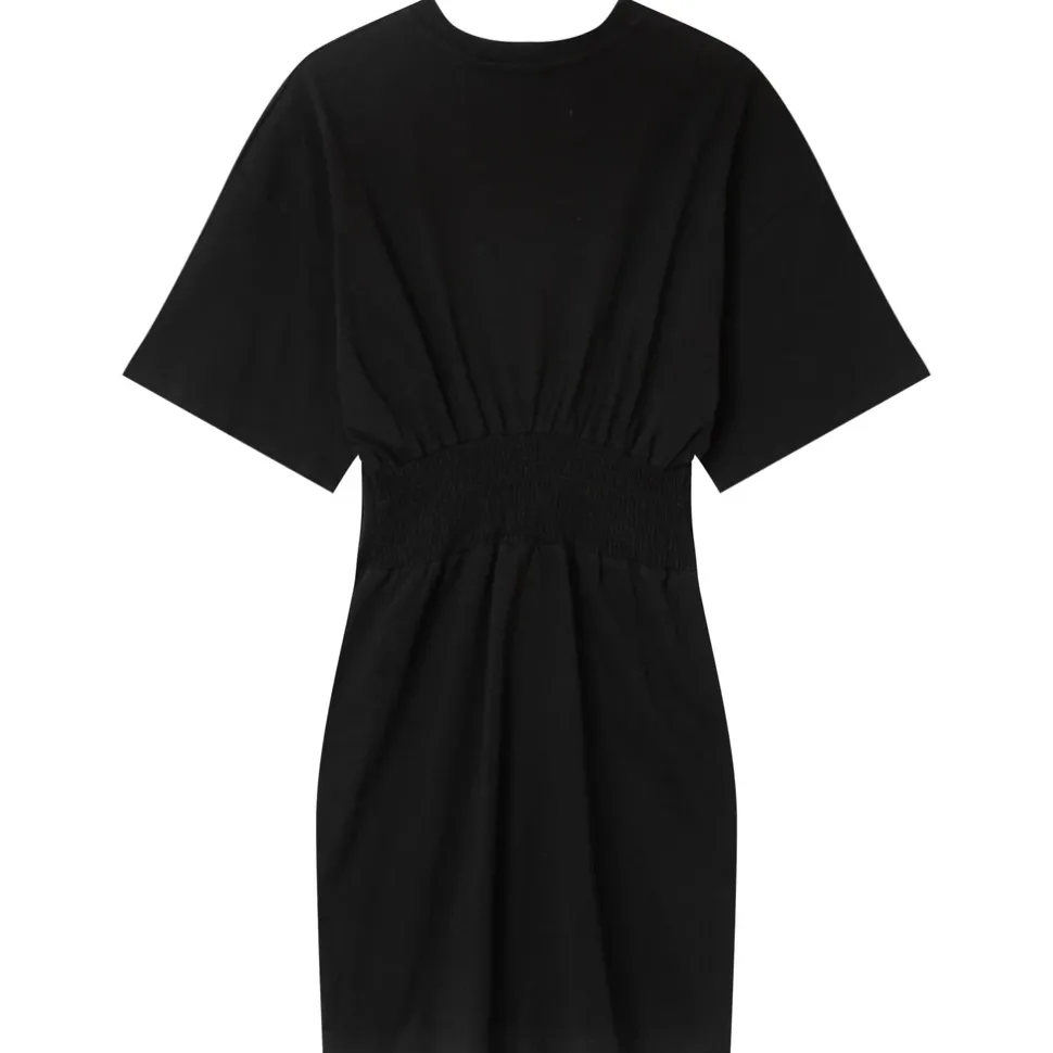 Robe Corset Broderie Noir