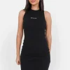 Robe Cotelee Moulante Noir