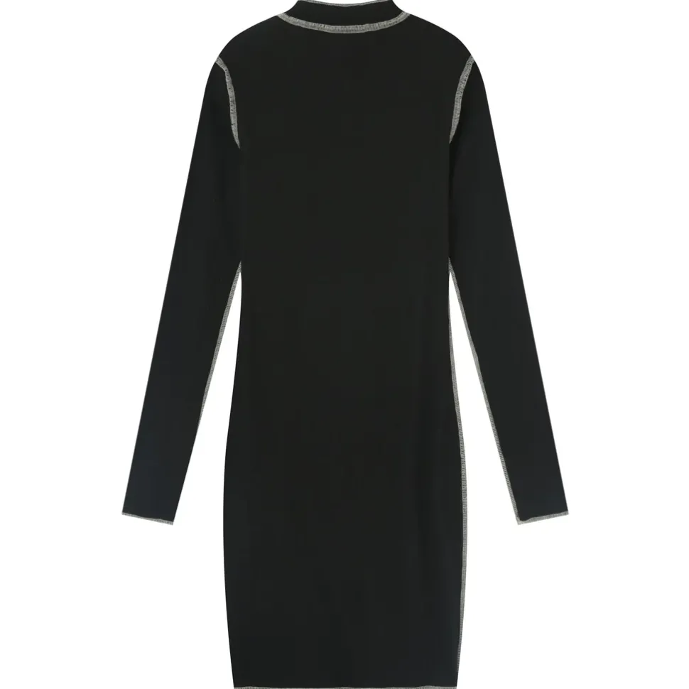 Robe Couture Surfilee Noir