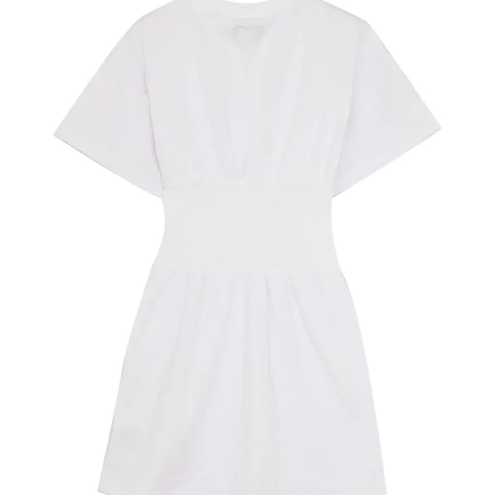 Robe T-Shirt Corset Blanc