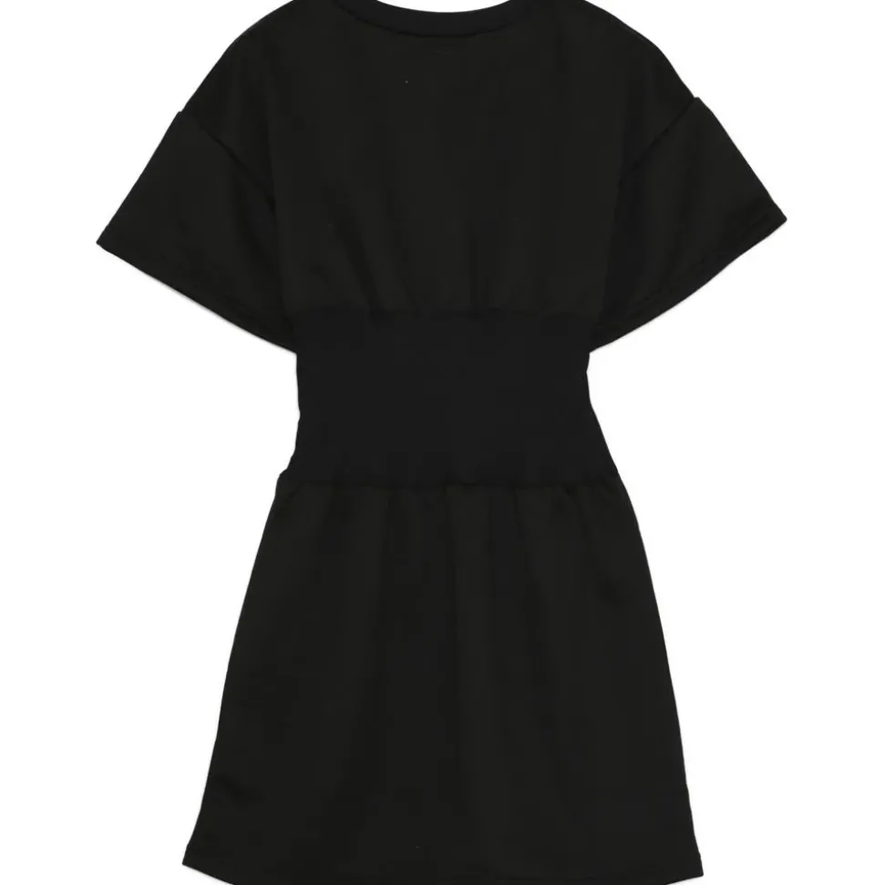 Robe T-Shirt Corset Noir
