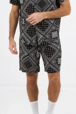 Short Bandana Fluide Noir