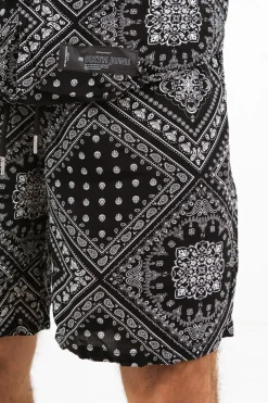 Short Bandana Fluide Noir