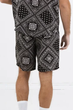 Short Bandana Fluide Noir