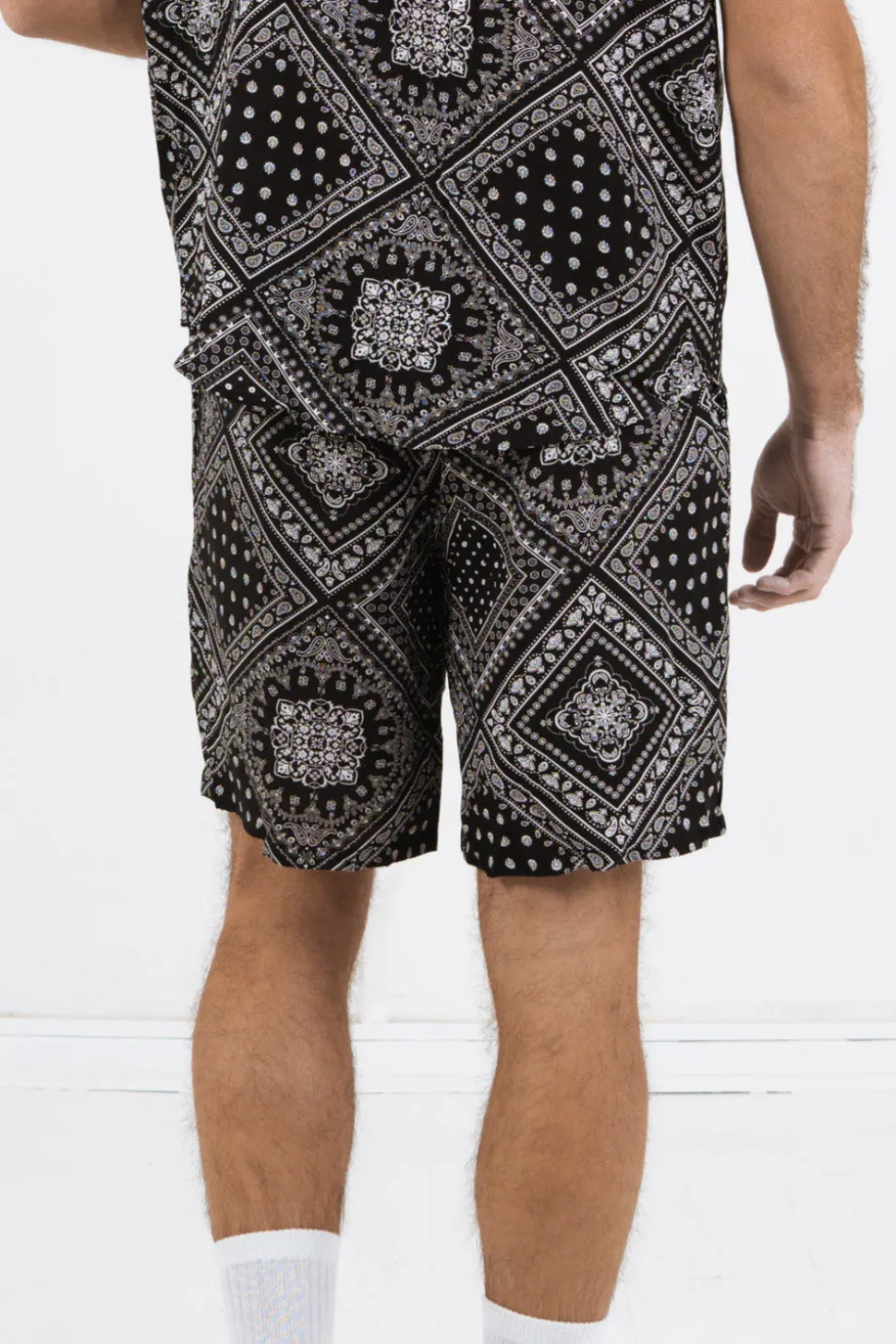 Short Bandana Fluide Noir