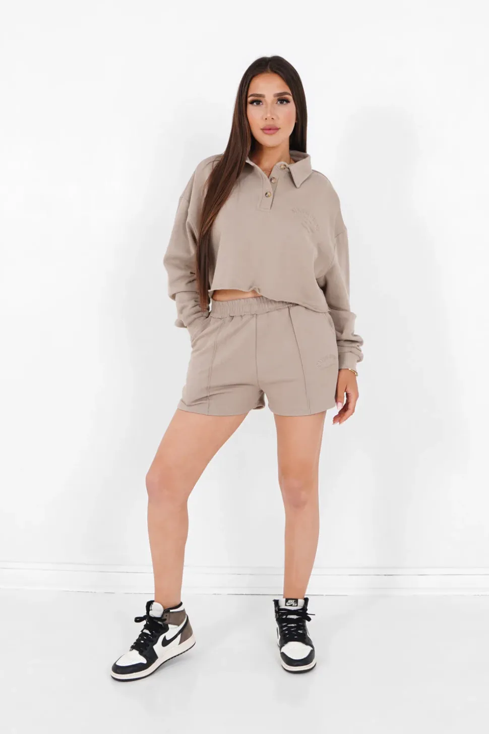 Short Confort Logo Beige