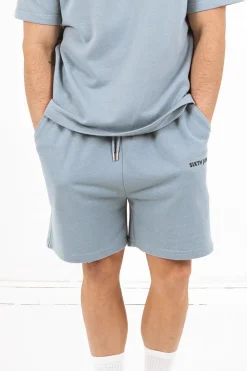 Short Essential Logo Bleu