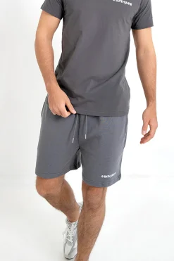 Short Essential Logo Gris Fonce