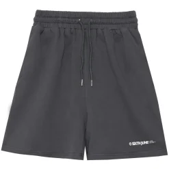 Short Essential Logo Gris Fonce