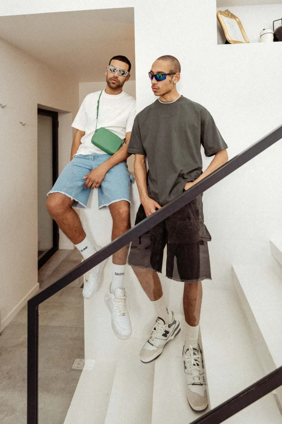 Short Jean Carpenter Bleu