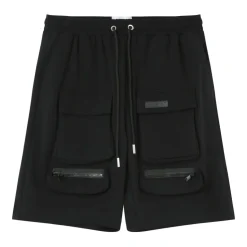 Short Jersey Poches Cargo Noir