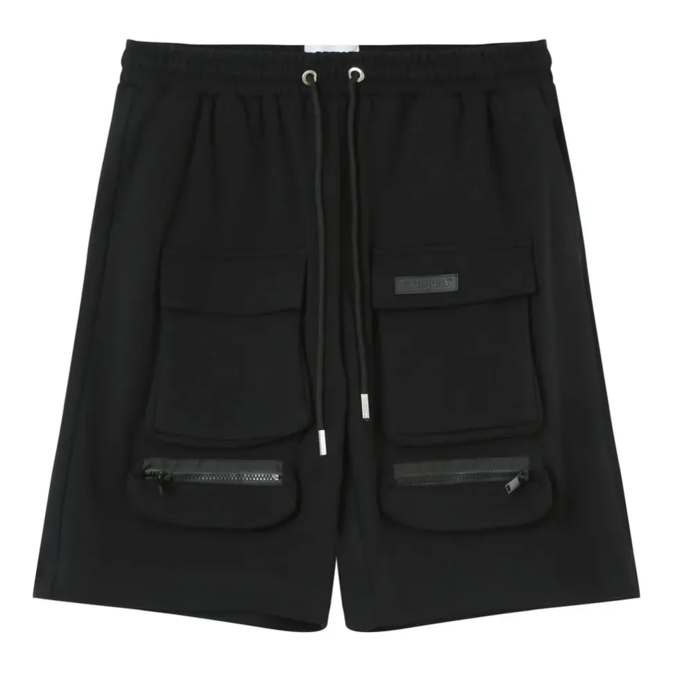 Short Jersey Poches Cargo Noir