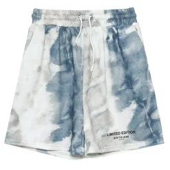 Short Limited Edition Tie Dye Bleu Clair