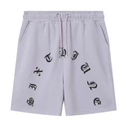 Short Logo Incurve Gothique Violet Clair