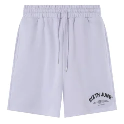 Short Logo Incurvee Violet Clair