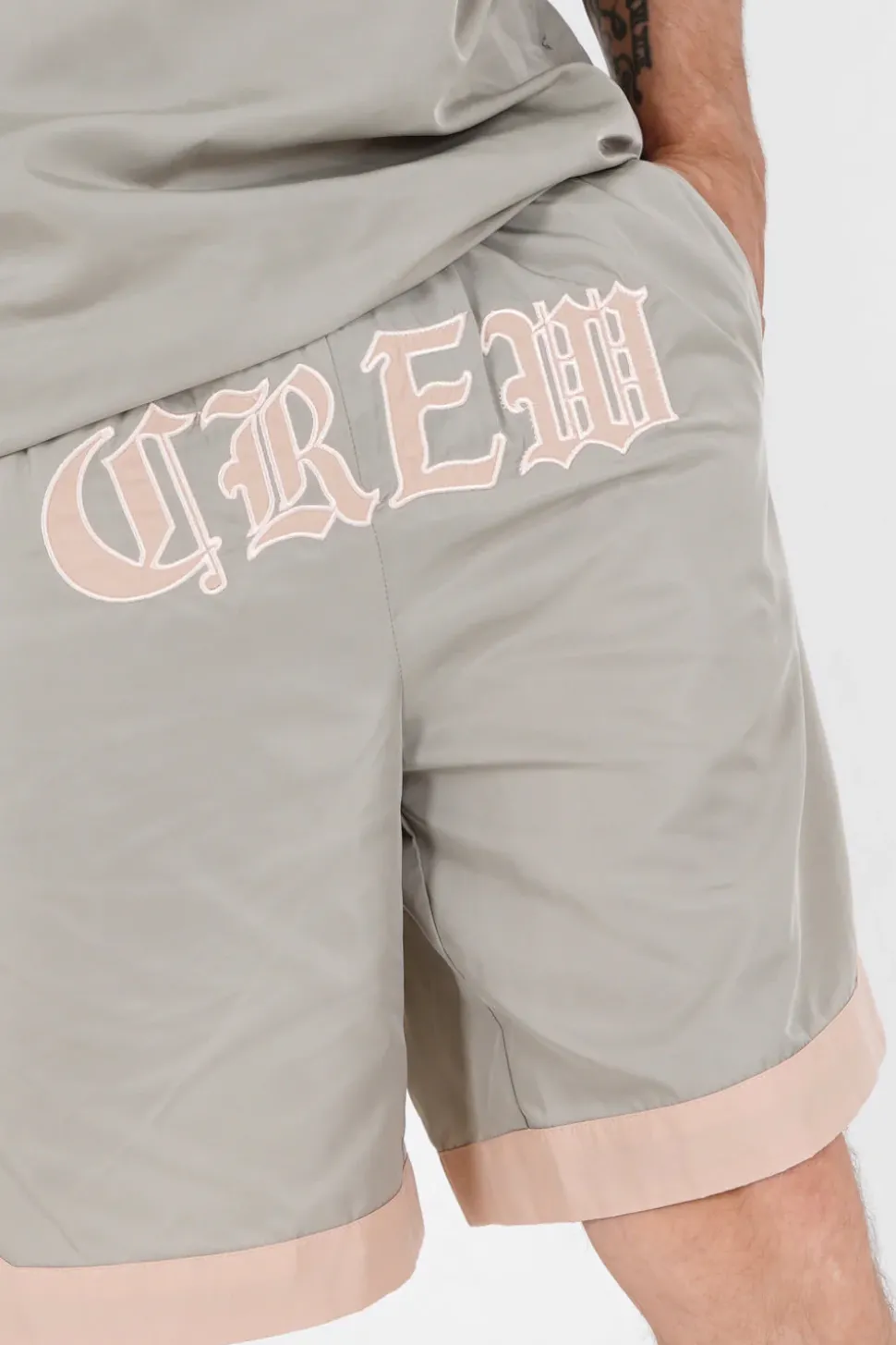 Short Oversize Gothique Vert Clair