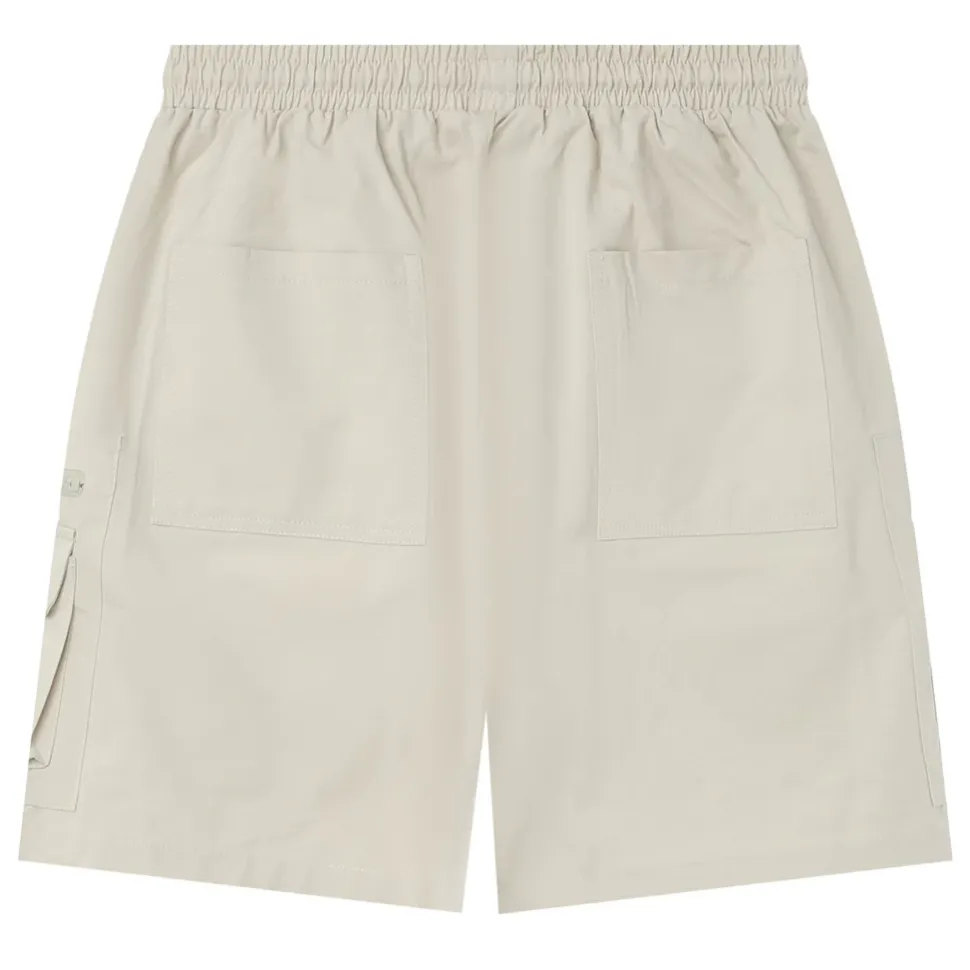 Short Utilitaire Poches Beige