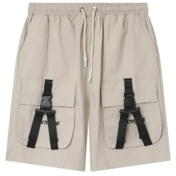 Short Utilitaire Sangles Beige