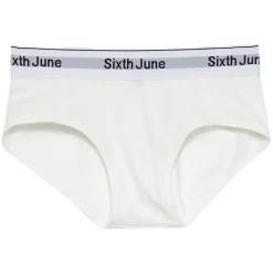 Shorty Taille Haute Blanc