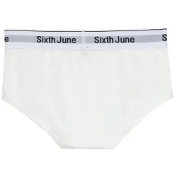 Shorty Taille Haute Blanc