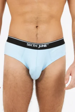 Slip Uni Bande Bleu