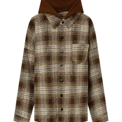 Surchemise Tartan Marron