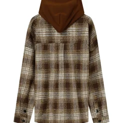Surchemise Tartan Marron