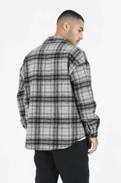 Surchemise Tartan Polaire Noir