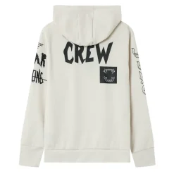 Sweat A Capuche Crew Beige